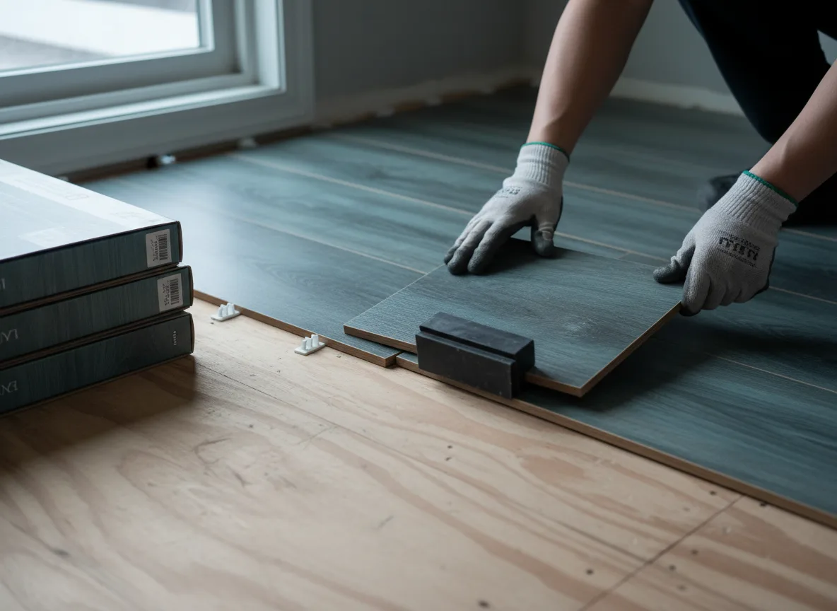 Luxury Vinyl Plank Installation company in Marine, IL